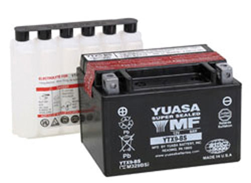 YUASA YTX9-BS MAINTENANCE FREE12 VOLT BATTERY#mpn_YUAM329BS